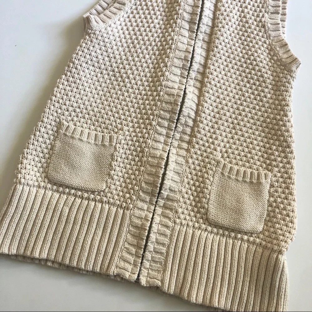 Old Navy knit vest sweater duster